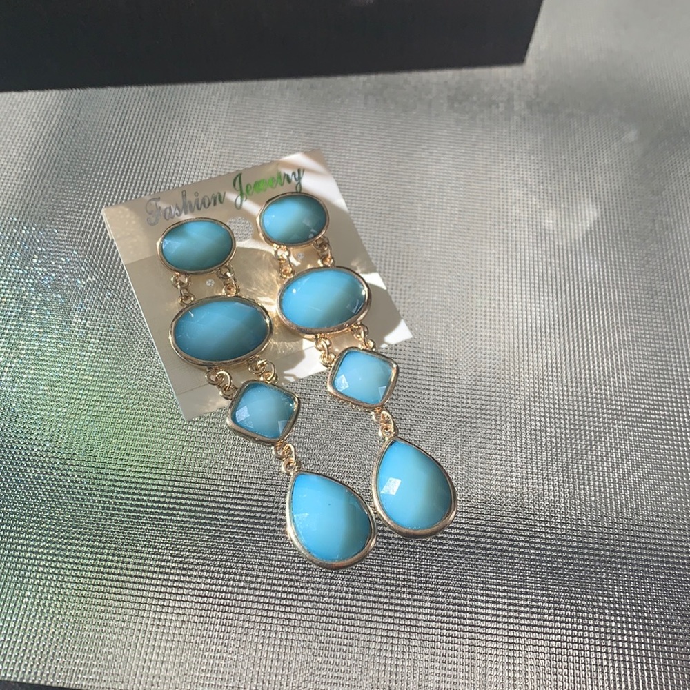 Fashion Faceted Earrings